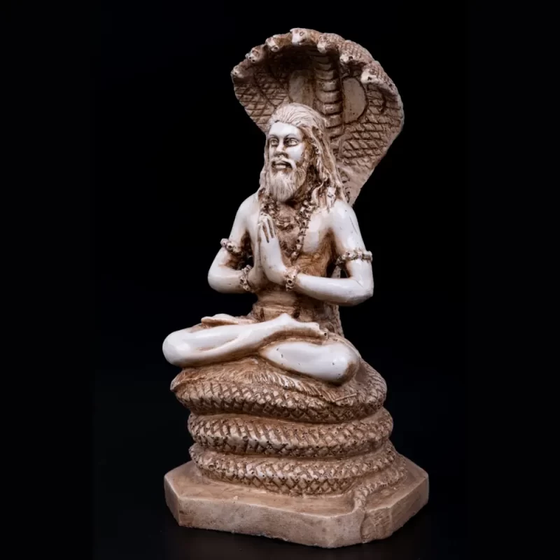 Statue of Patanjali-Ivory Antique Finish - Image 2